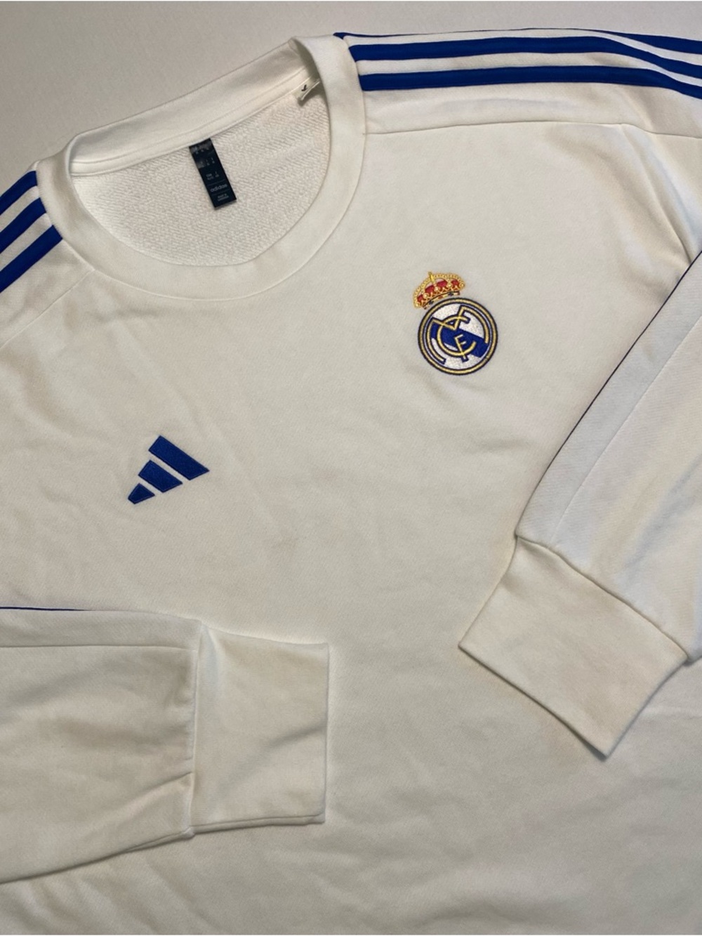 Adidas Real Madrid Sweatshirt Mens XL Soccer Crew Neck